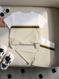 Baby Boy Color Block MILANO Print T-Shirt & Shorts 2pcs Set