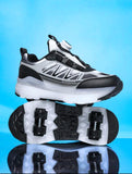 Kids Boys 4-Wheel Detachable Roller Skate Shoes
