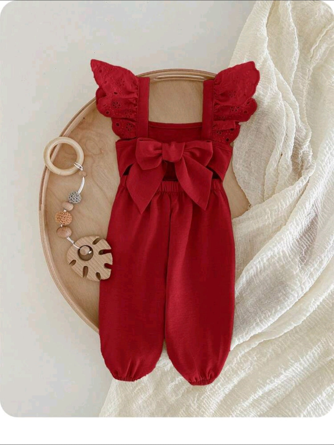 Newborn Baby Girl Bow Romper