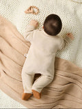 Newborn Unisex Bear Knit Jumpsuit