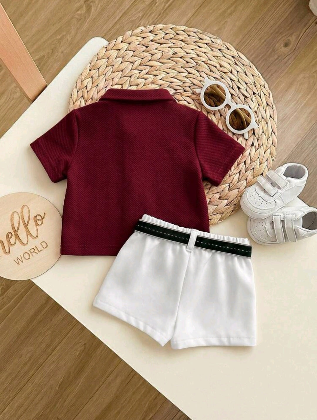 Newborn Baby Boy Knit 2-Piece Set