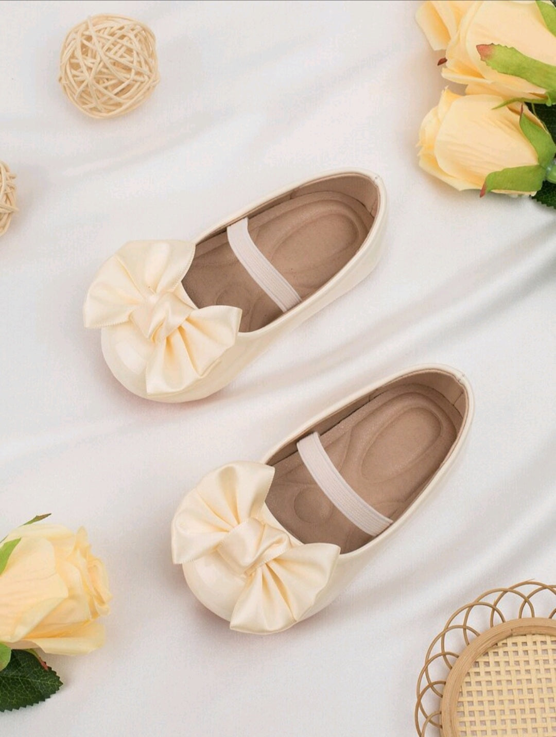 Baby Girls Bowknot Soft Sole Shoes
