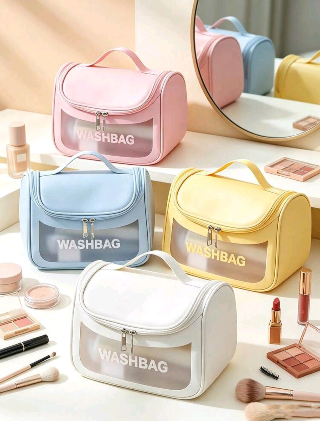 Large Capacity Travel Cosmetic Bag